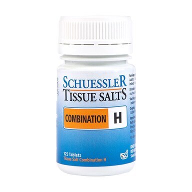 Schuessler Combination H Salt Tissues 125 Tablets