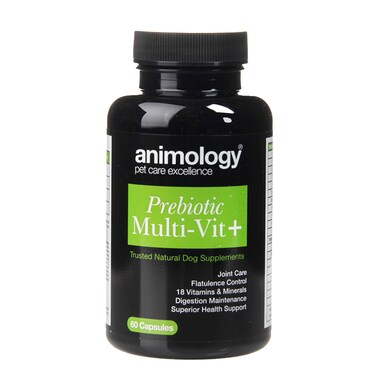 Animology Prebiotic Multi-vit+ Supplement 60 Capsules