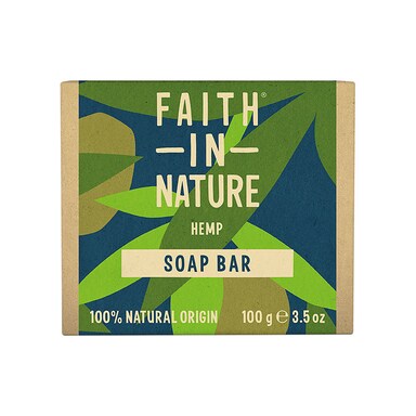 Faith in Nature Hemp with Green Tea Soap 100g