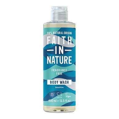 Faith in Nature Fragrance Free Body Wash 400ml