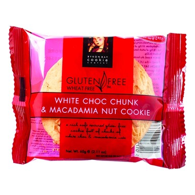 Byron Bay White Choc Chunk & Macadamia Nut Cookie 60g