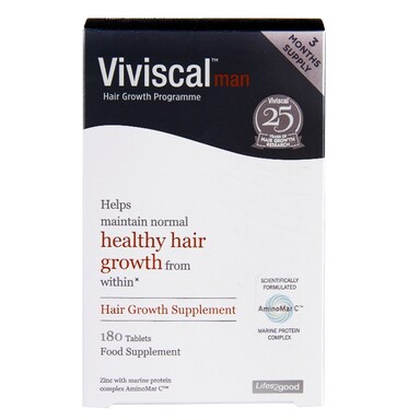 Viviscal Man Hair Growth Programme 180 Tablets