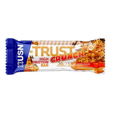 USN Trust Crunch Protein Bar Salted Caramel Peanut 60g