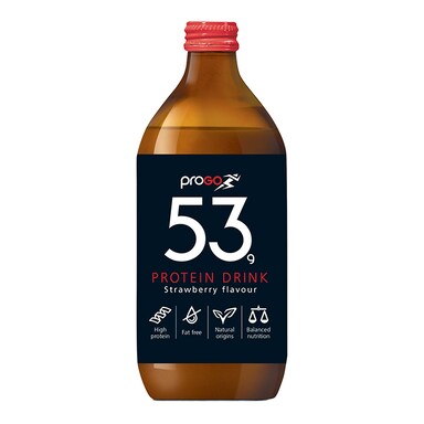 Progo 53g Protein Shake Strawberry 500ml