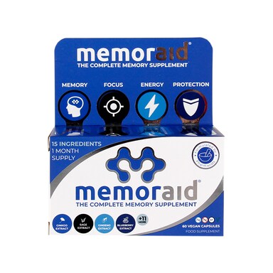 Memoraid The Complete Memory Supplement 60 Capsules