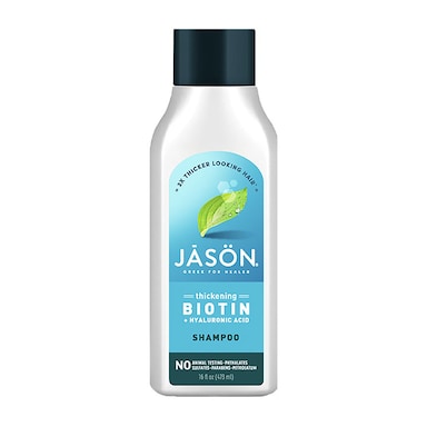 Jason Thickening Biotin + Hyaluronic Acid Shampoo 473ml