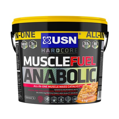 USN Muscle Fuel Anabolic All-In-OneShake Caramel Peanut 4kg