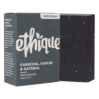 Ethique Charcoal, Kaolin & Oatmeal Bodywash Bar 120g