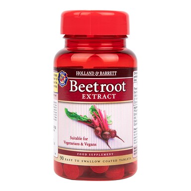 Holland & Barrett Beetroot Extract 90 Capsules 300mg