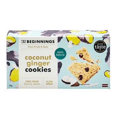 The Beginnings Coconut Ginger Cookies 80g