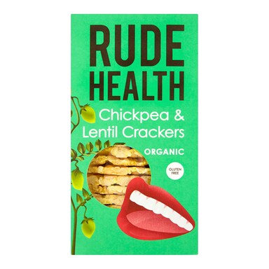 Rude Health Chickpea & Lentil Cracker 120g