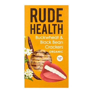 Rude Health Buckwheat & Blackbean Cracker 120g