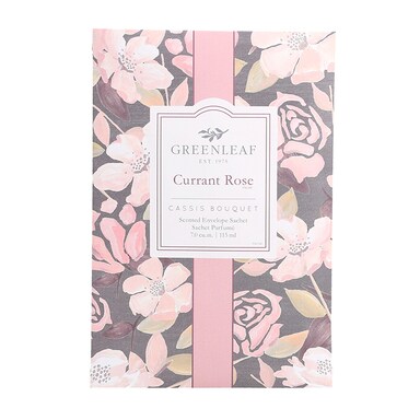 Greenleaf Currant Rose Fragrance Sachet 115ml