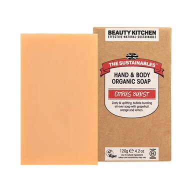 Beauty Kitchen The Sustainables Citrus Burst Hand & Body Organic Soap 120g