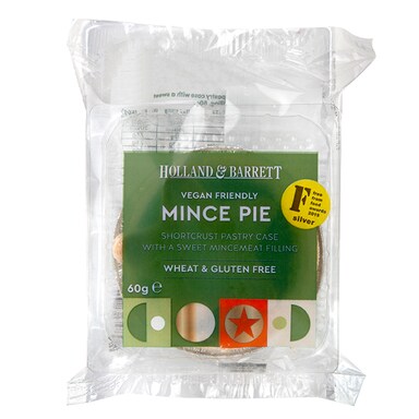 Holland & Barrett Vegan & Gluten Free Mince Pie 60g