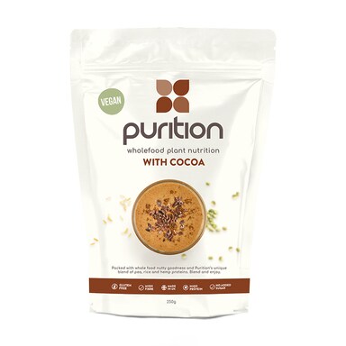 Purition Vegan Wholefood Nutrition Chocolate 250g