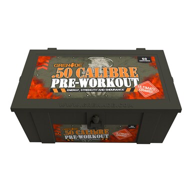 Grenade .50 Calibre Pre-Workout Orange 50 x 23.2g