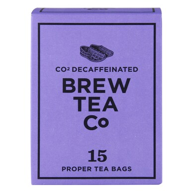 Brew Tea Co. Co2 Decaffeinated Tea 15 Teabags