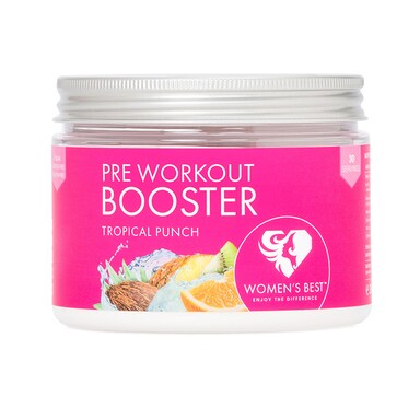 Women's Best Pre Workout Booster Tropical Punch 300g