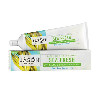 Jason Sea Fresh Anti-Cavity & Strengthening Gel - Deep Sea Spearmint 170g
