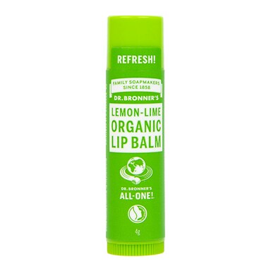 Dr Bronner's - Lemon Lime Organic Lip Balm 4g