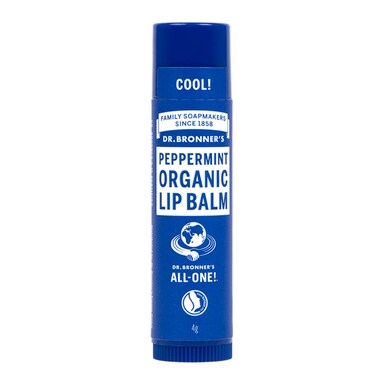 Dr Bronner's - Peppermint Organic Lip Balm 4g