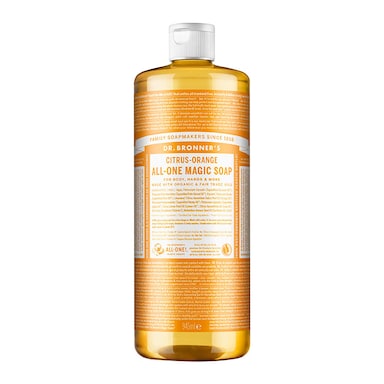 Dr Bronner's Citrus Orange Pure-Castile Liquid Soap 946ml