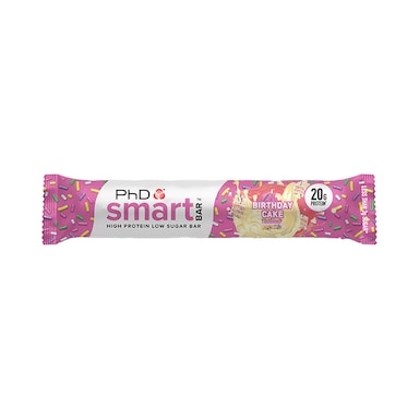 PhD Smart Bar Birthday Cake 64g