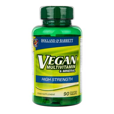 Holland & Barrett Vegan High Strength Multivitamins 90 Tablets