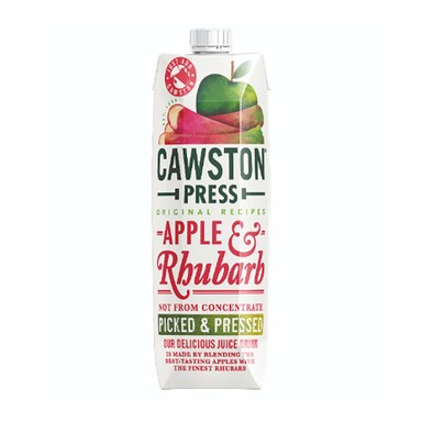 Cawston Apple & Rhubarb Juice - Pressed 1Ltr