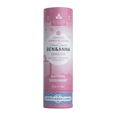 Ben & Anna - Sensitive Japanese Blossom Deodorant 60g