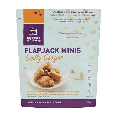 Foods Of Athenry Flapjack Minis - Gently Ginger 150g