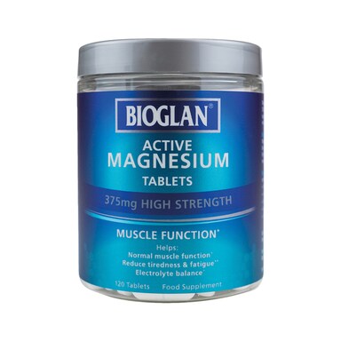 Bioglan Active Magnesium 375mg 120 Tablets