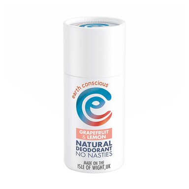 Earth Conscious Natural Deodorant Stick - Grapefruit & Lemon 60g