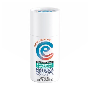 Earth Conscious Natural Deodorant Stick - Peppermint & Spearmint 60g