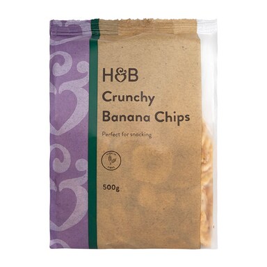 Holland & Barrett Crunchy Banana Chips 500g