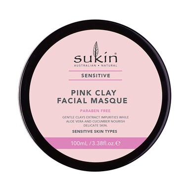 Sukin Sensitive Pink Clay Masque