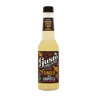Gusto Organic Fiery Ginger With Chipotle 275ml