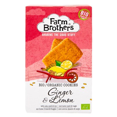 Farm Brothers Ginger & Lemon Cookies 150g