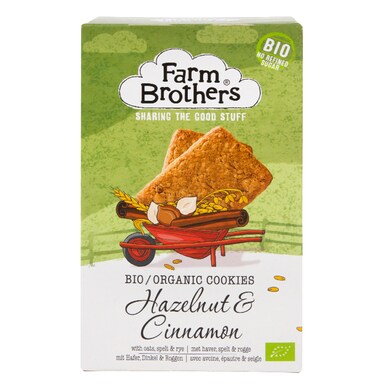 Farm Brothers Hazelnut & Cinnamon Cookies 150g