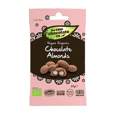 The Raw Chocolate Company Raw Chocolate Almonds 25g