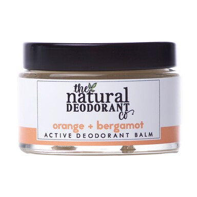 The Natural Deodorant Co Active Deodorant Balm Orange & Bergamot 55g