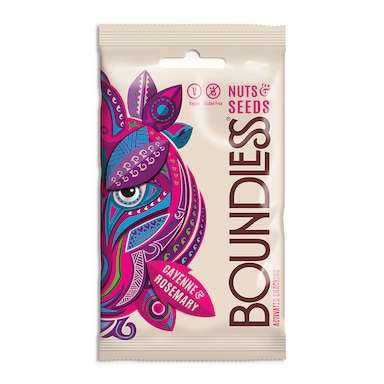 Boundless Activated Nuts & Seeds Cayenne & Rosemary 30g