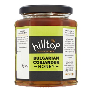 Hilltop Honey Bulgarian Coriander 340g