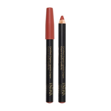 INIKA Certified Organic Lipstick Crayon Chilli Red 3g