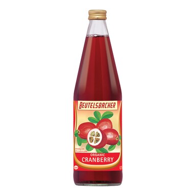 Beutelsbacher Demeter Cranberry Fruit Drink 750ml