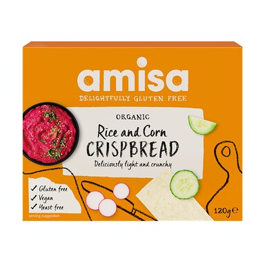Amisa Rice & Corn Crispbread 120g