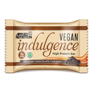 Applied Nutrition Vegan Indulgence Belgian Chocolate Caramel Bar 50g