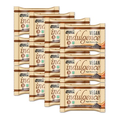 Applied Nutrition Vegan Indulgence Belgian Chocolate Caramel 12 x 50g