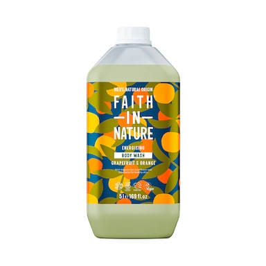 Faith in Nature - Grapefruit & Orange Body Wash 5L